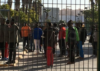4 1 7 Guardia Civil y Marruecos impiden el salto a la valla de alrededor de 210 subsaharianos