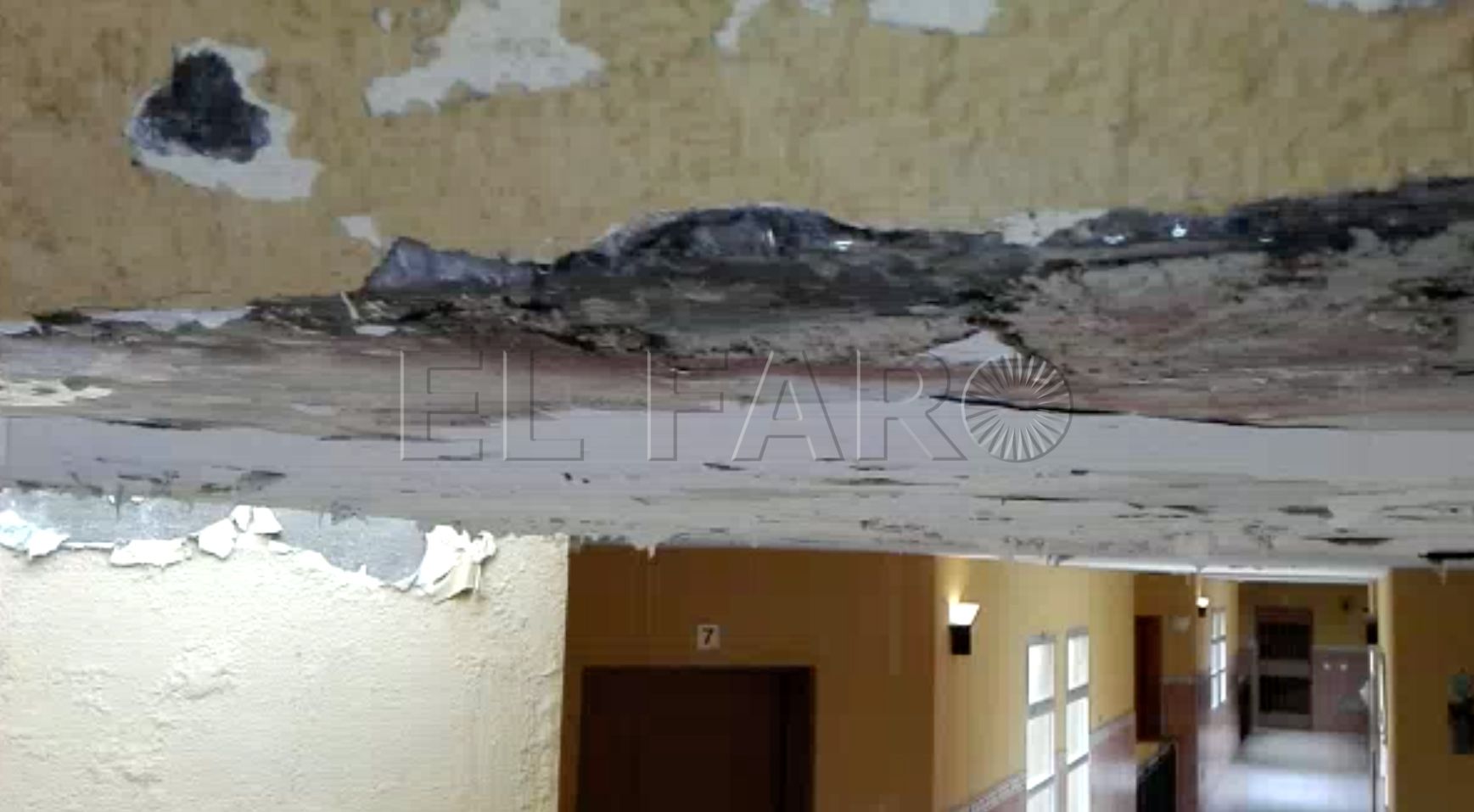 El temporal se cuela, una vez más, en las viviendas de Minas del Rif