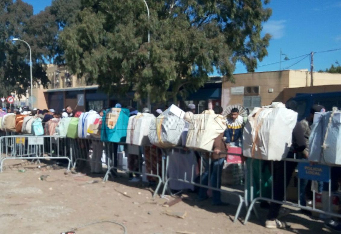 Delegación aumenta la presencia policial en Beni Enzar tras el cierre de Farhana