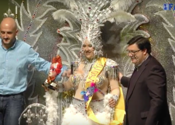 Captura de pantalla 2017 02 25 a las 10.07.12 ‘La Diosa del Bien y del Mal’, reina del Carnaval de Melilla al ganar el concurso de disfraces