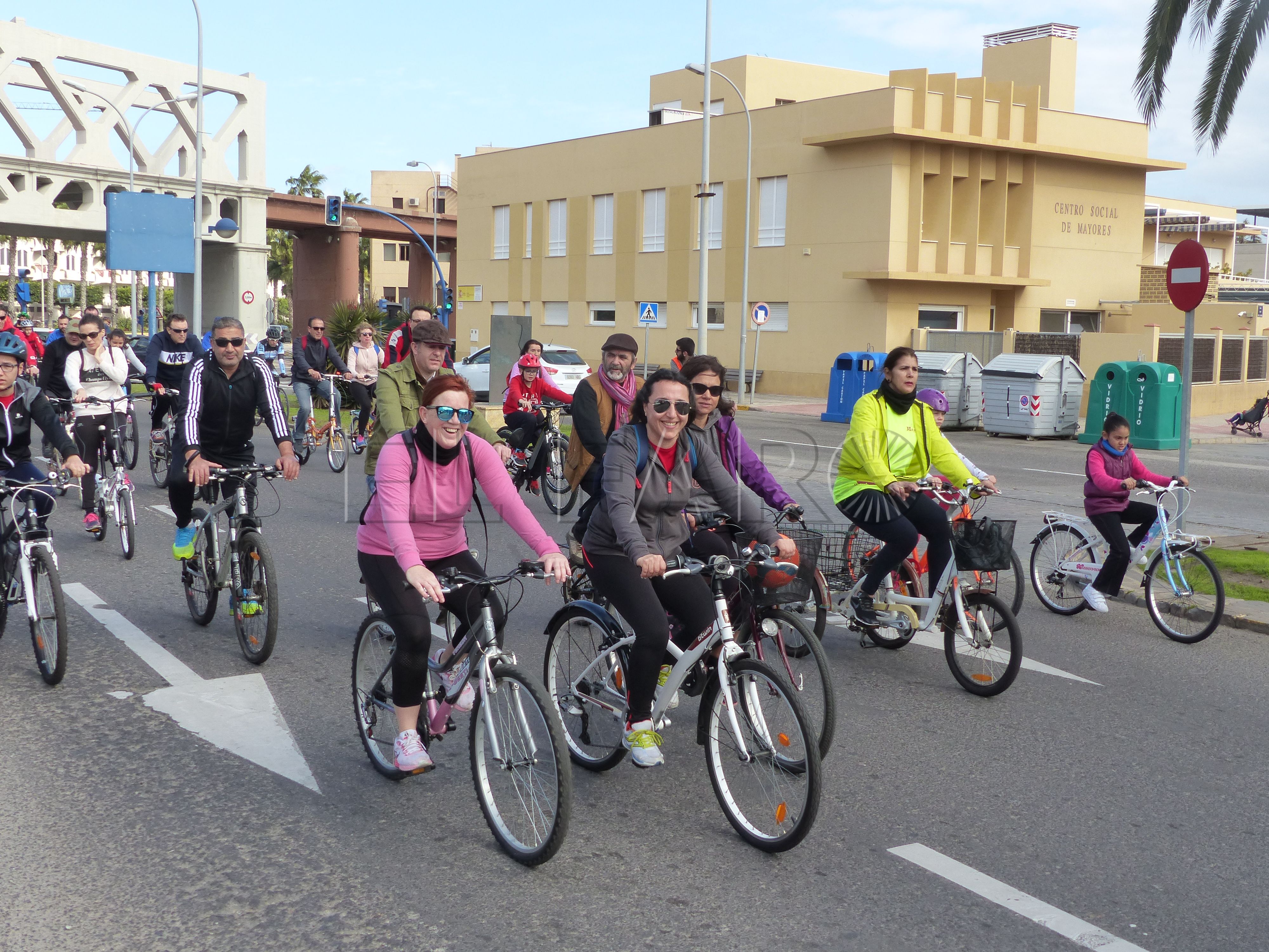 Dando ejemplo a golpe de pedalada