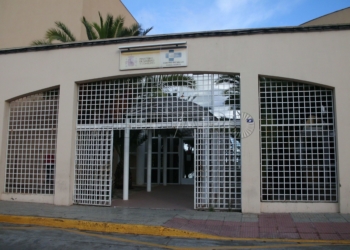 cabrerizas Las lluvias inundan una zona en obras del centro de salud de Cabrerizas