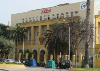 10 1 7 Un indigente con denuncias por agresión pega un puñetazo a la conserje de CCOO