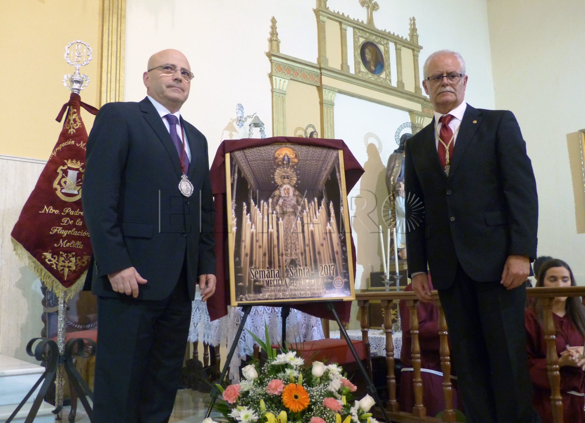 Carlos Serrano Díaz, ganador del concurso de carteles del Flagelado