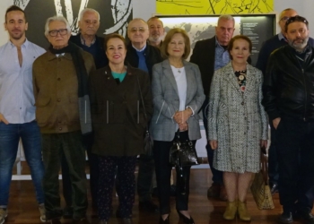 18 3 1 La Hermandad de Veteranos de Regulares de Melilla visita la exposición de ‘El Quijote’