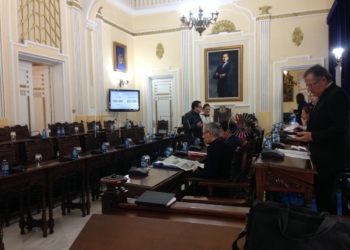 IMG 1635 La oposición defiende la “coherencia” de celebrar el pleno y votar contra las cuentas