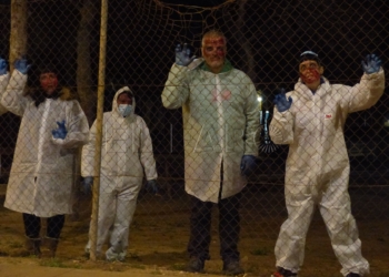 P1130567 Más de 200 personas participan en el juego de inmersión zombie