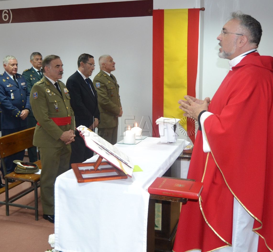 La Comgemel celebra una misa por San Hermenegildo, patrón de los veteranos