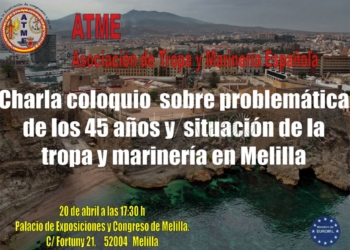 19 3 1 La jubilación a los 45 años para militares puede afectar a unas 510 familias en Melilla