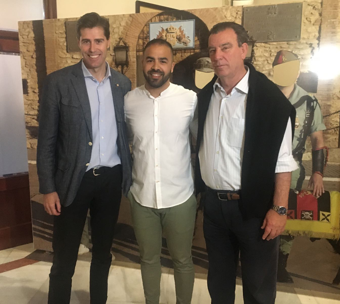 Raúl Chapado: “Espero que pronto hagamos una carrera en Melilla”