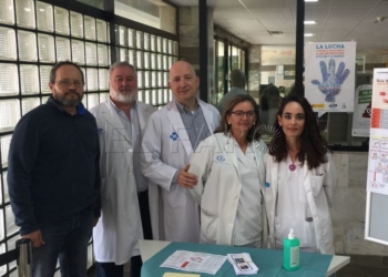 11 1 2 El Hospital Comarcal lanza una campaña de higiene de manos contra la resistencia bacteriana