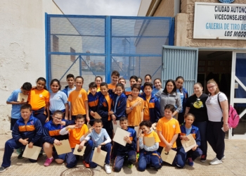 25 01 e1493843048856 El Ceip Hipódromo, con el tiro olímpico