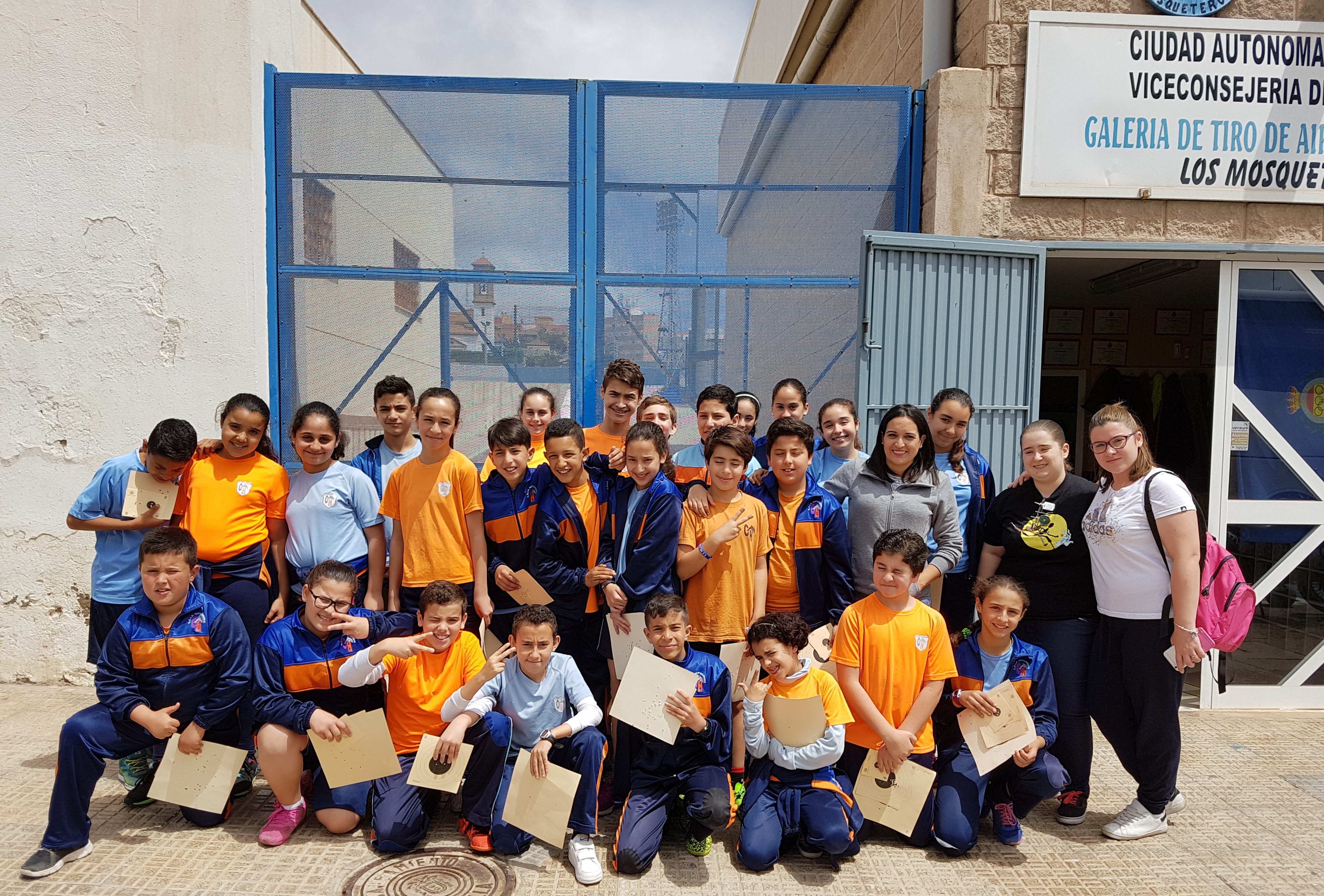 El Ceip Hipódromo, con el tiro olímpico