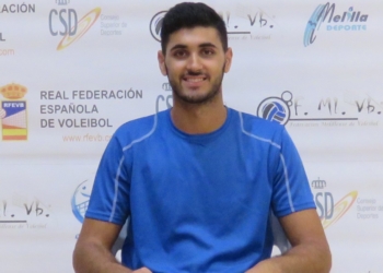 Iribarne, actual jugador del CV Melilla de la Superliga Masculina.