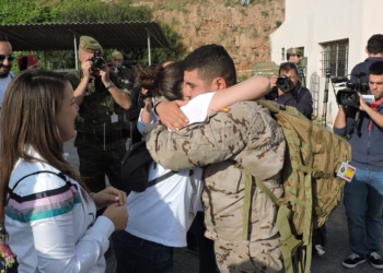 DSCN3061 Los primeros soldados de la misión en Irak ya están en casa