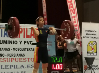 Rosa Vázquez, una de las grandes triunfadoras de este Nacional.