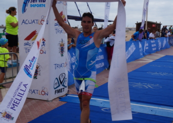 Eduardo Calderay fue el último ganador de una competición triatlética en nuestra ciudad.