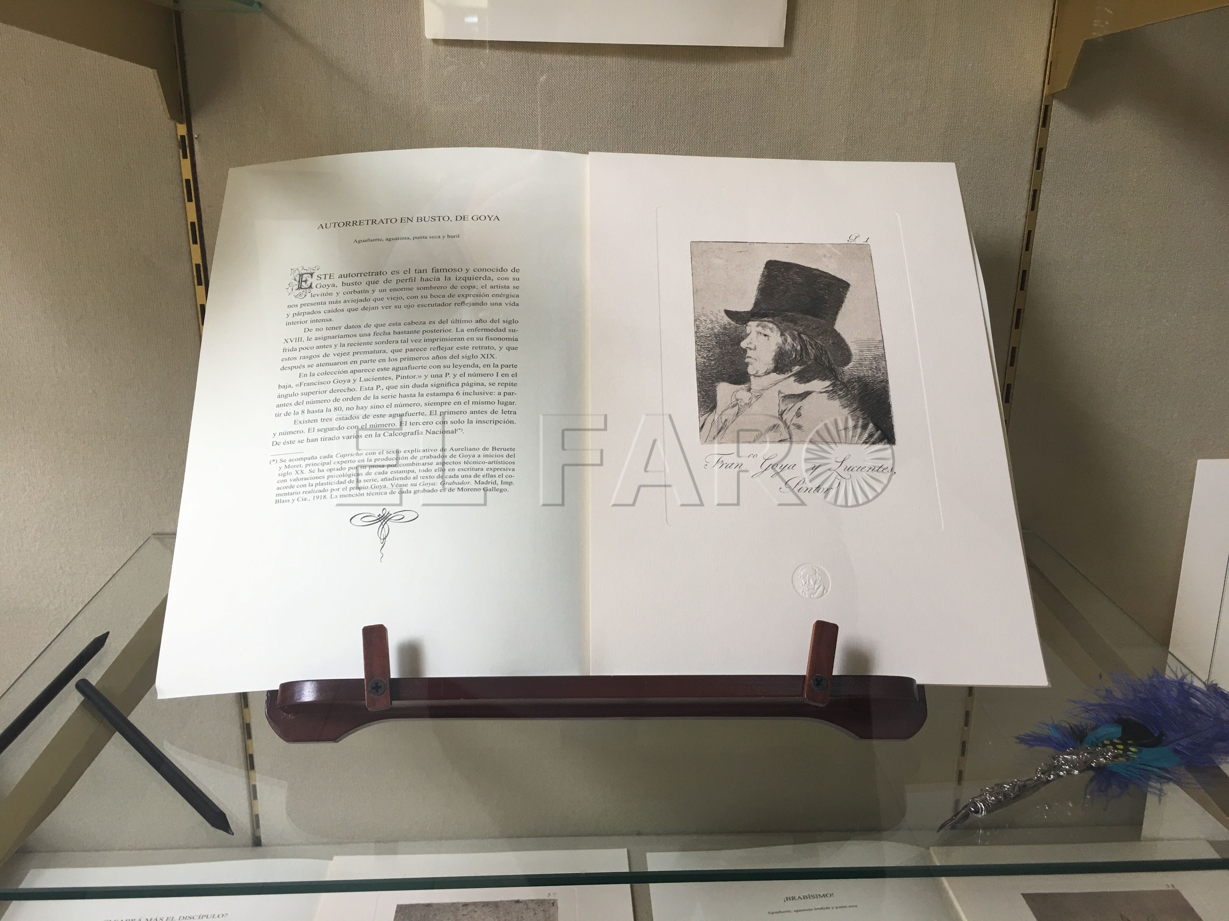 La Biblioteca pública de Melilla expone hasta el 30 de junio ‘Grabados de Goya’