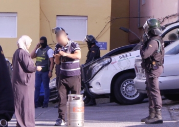 3 1 1 La Cañada, abierta al amanecer y hasta arriba de guardias civiles