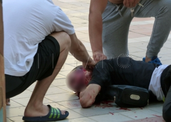 5 1 Un herido en el cuello por arma blanca en la plaza Menéndez Pelayo