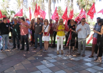 IMG 2518 UGT denuncia que la empresa de seguridad de los cuarteles paga menos a sus empleados de lo que marca el convenio nacional