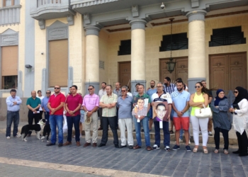 IMG 5679 Familiares de Emin y Pisly se concentra 45 meses después de la muerte de sus hijos
