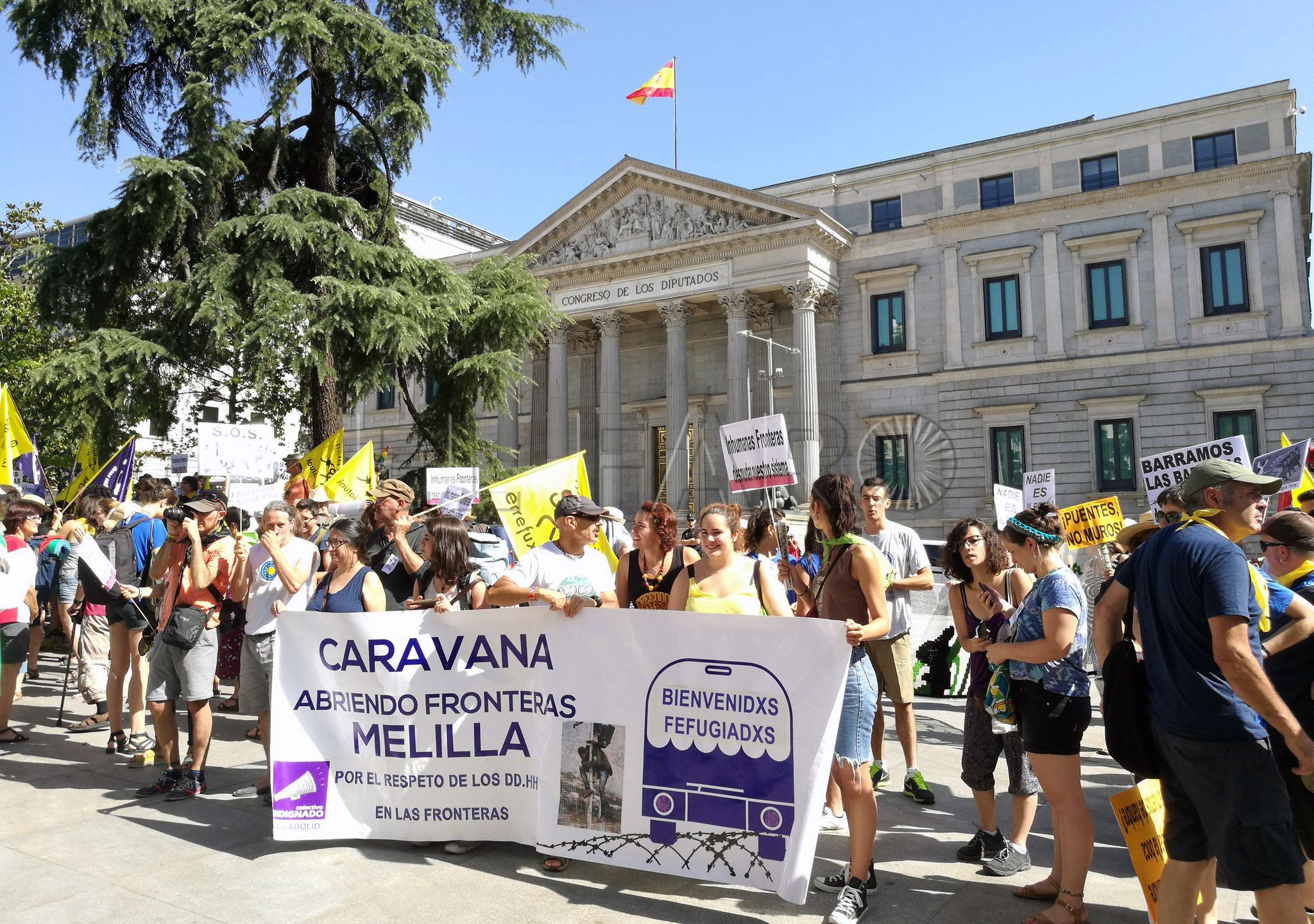 “Si España es signataria de los Derechos Humanos, que los respete”