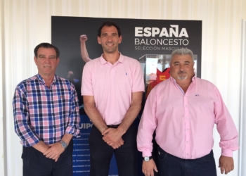 Imagen de la última reunión que se mantuvo en la Federación Española de Baloncesto.