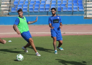 El jugador a prueba, ya se ejercitó junto al resto de sus compañeros.