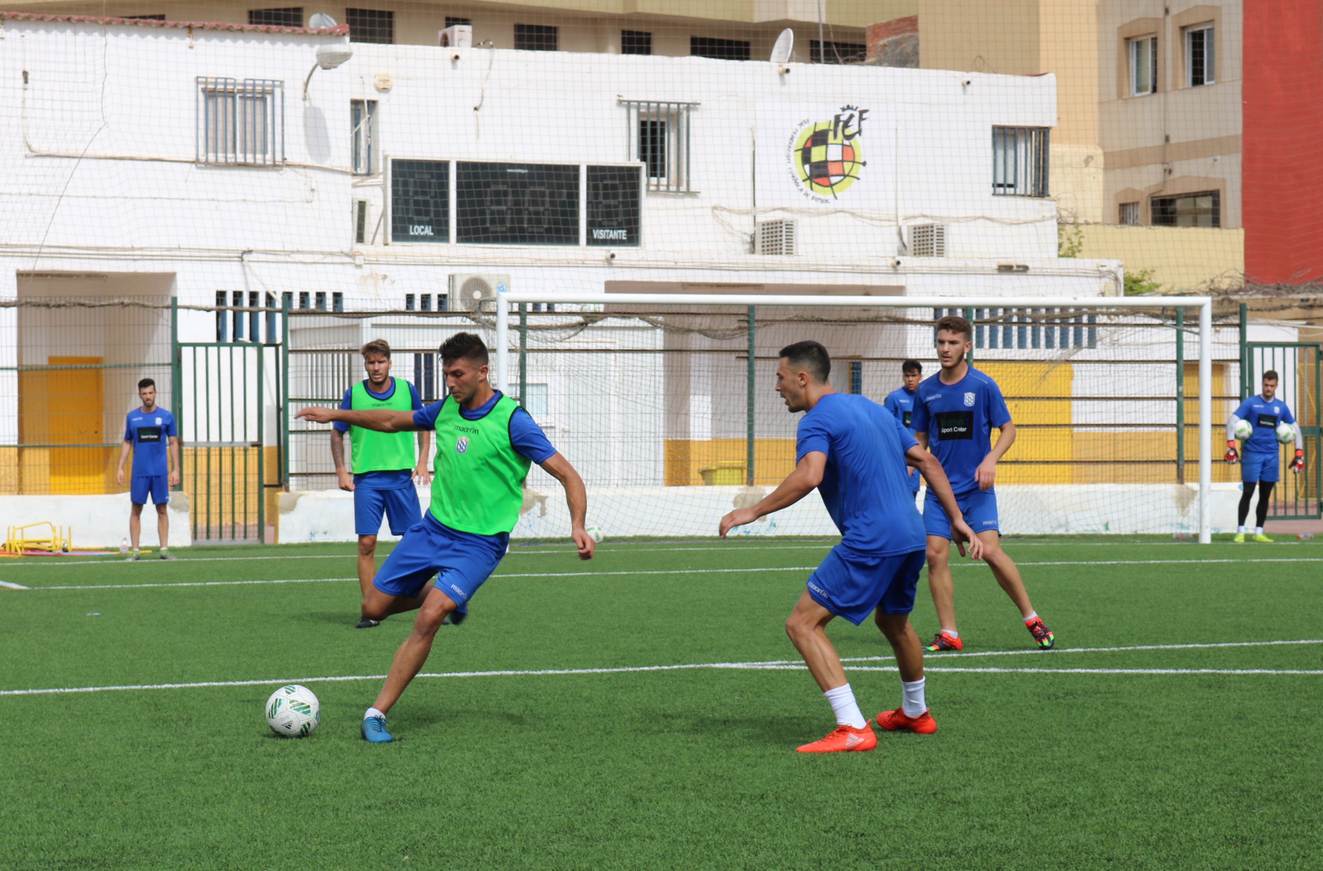 Último entrenamiento de la semana