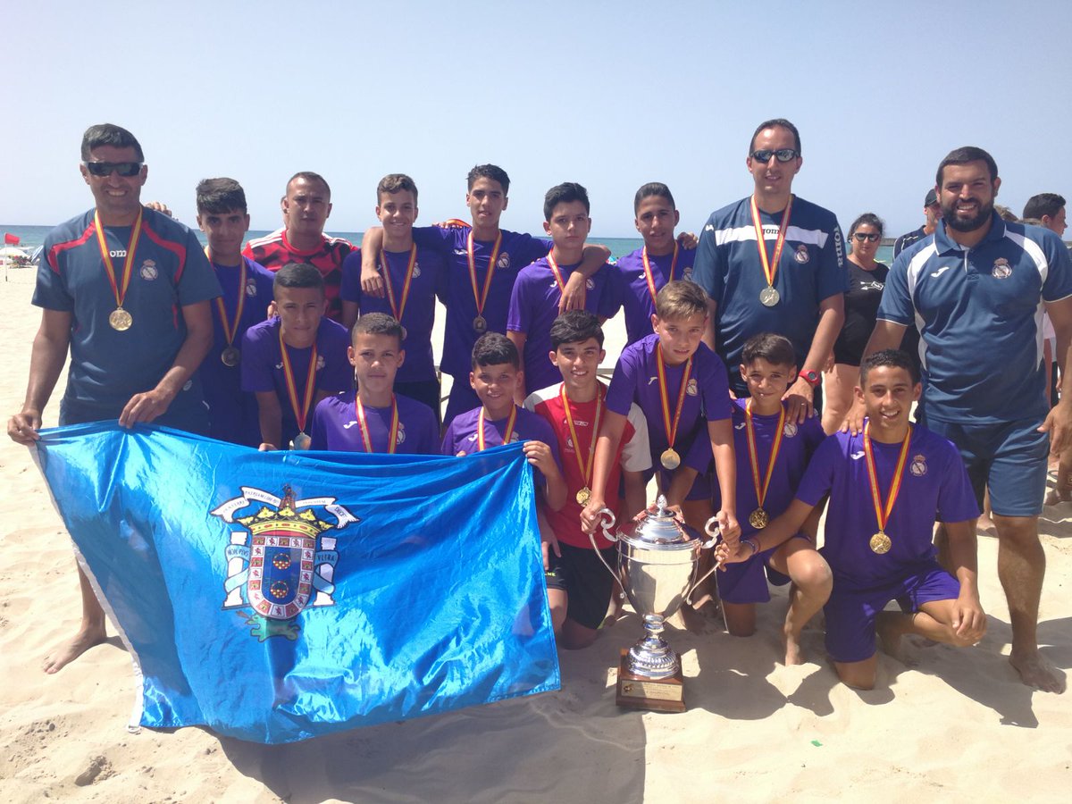 La Peña Real Madrid infantil se trae el título de campeón de España 2017