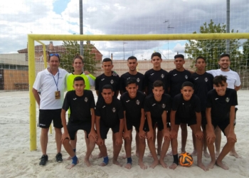 Todos los jugadores de la escuadra de nuestra ciudad, que han intervenido en este Campeonato de España cadete.