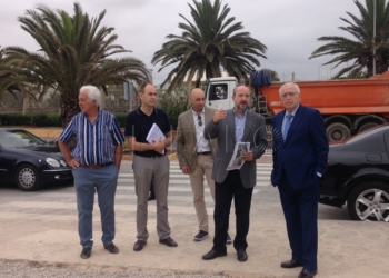 IMG 5961 Melilla contará con una zona ajardinada junto a la glorieta del aeropuerto
