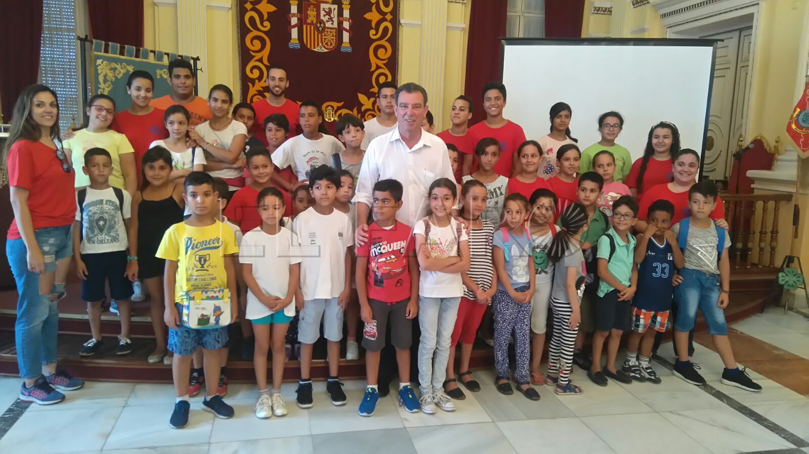 Más de cincuenta niños participan en las colonias de verano de Cáritas