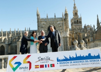 ministros interior Fortalecer la cooperación, objetivo común para España, Marruecos, Portugal y Francia