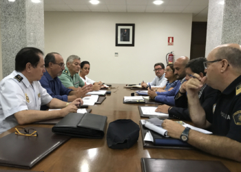 2 1 9 Melilla refuerza la seguridad en el recinto ferial y en la frontera para adaptarla al nivel de alerta