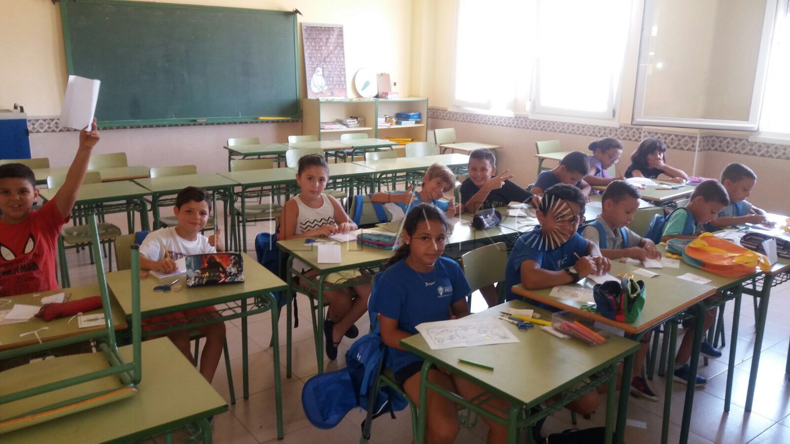 El tercer campamento de verano de CentrosD2 recibe la visita del consejero Antonio Miranda