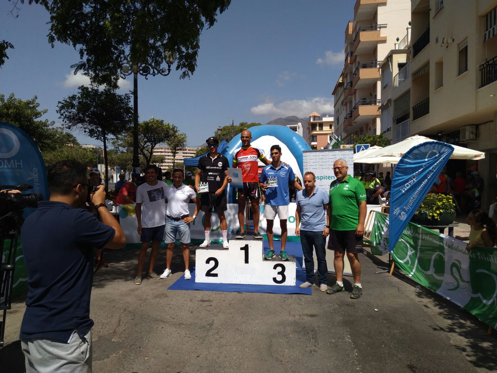Álvaro Martínez, tercero en la general