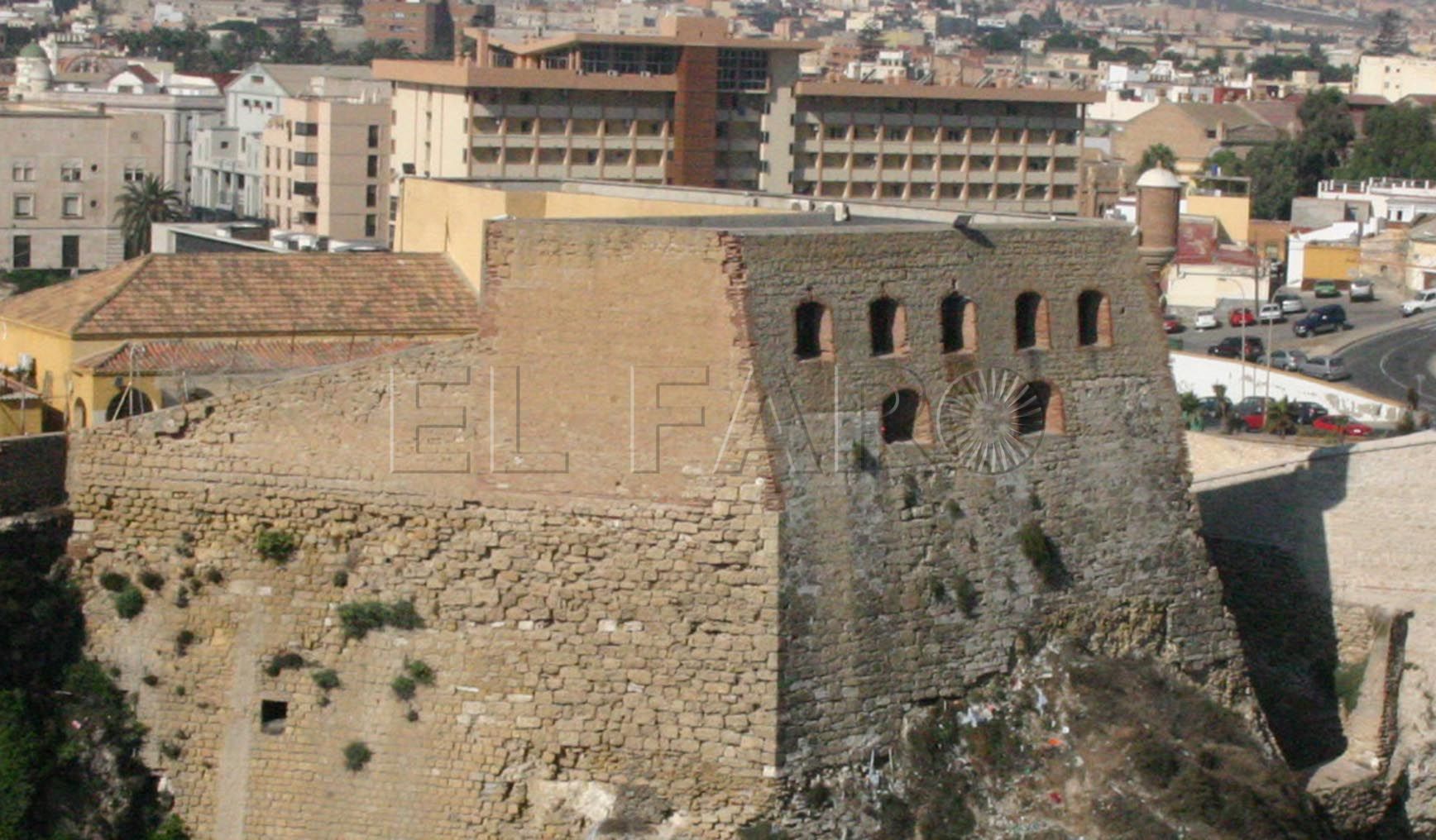 La Ciudad destina 65.000€ a mejorar las murallas del Baluarte de San Pedro