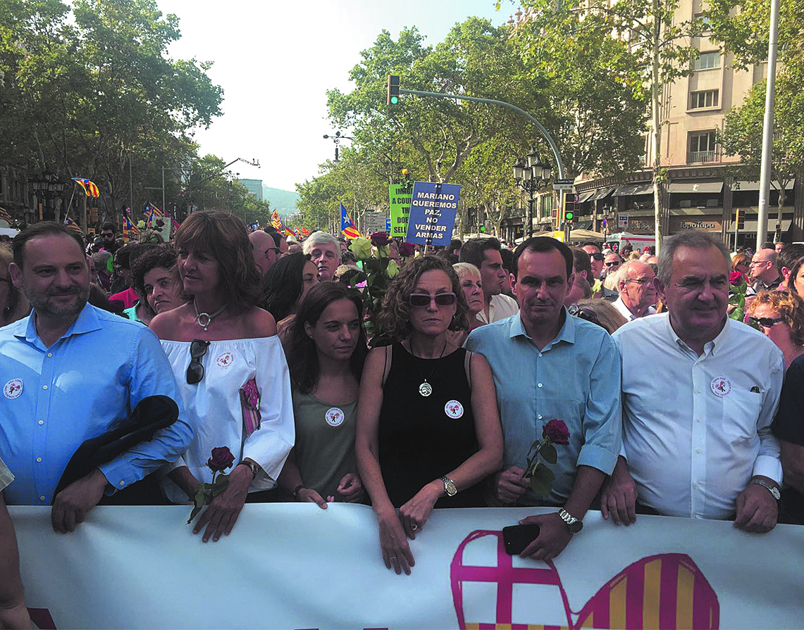 Rojas: “El PSOE está con la defensa de la paz, la libertad y la convivencia”