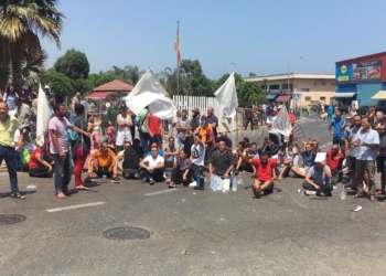 WhatsApp Image 2017 08 16 at 14.20.00 1 Al menos dos detenidos en la protesta por el paso de corderos en Beni Enzar