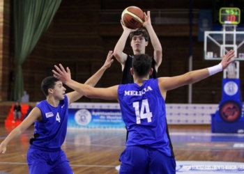Imagen de una de las selecciones de nuestra ciudad, en un Campeonato de España.