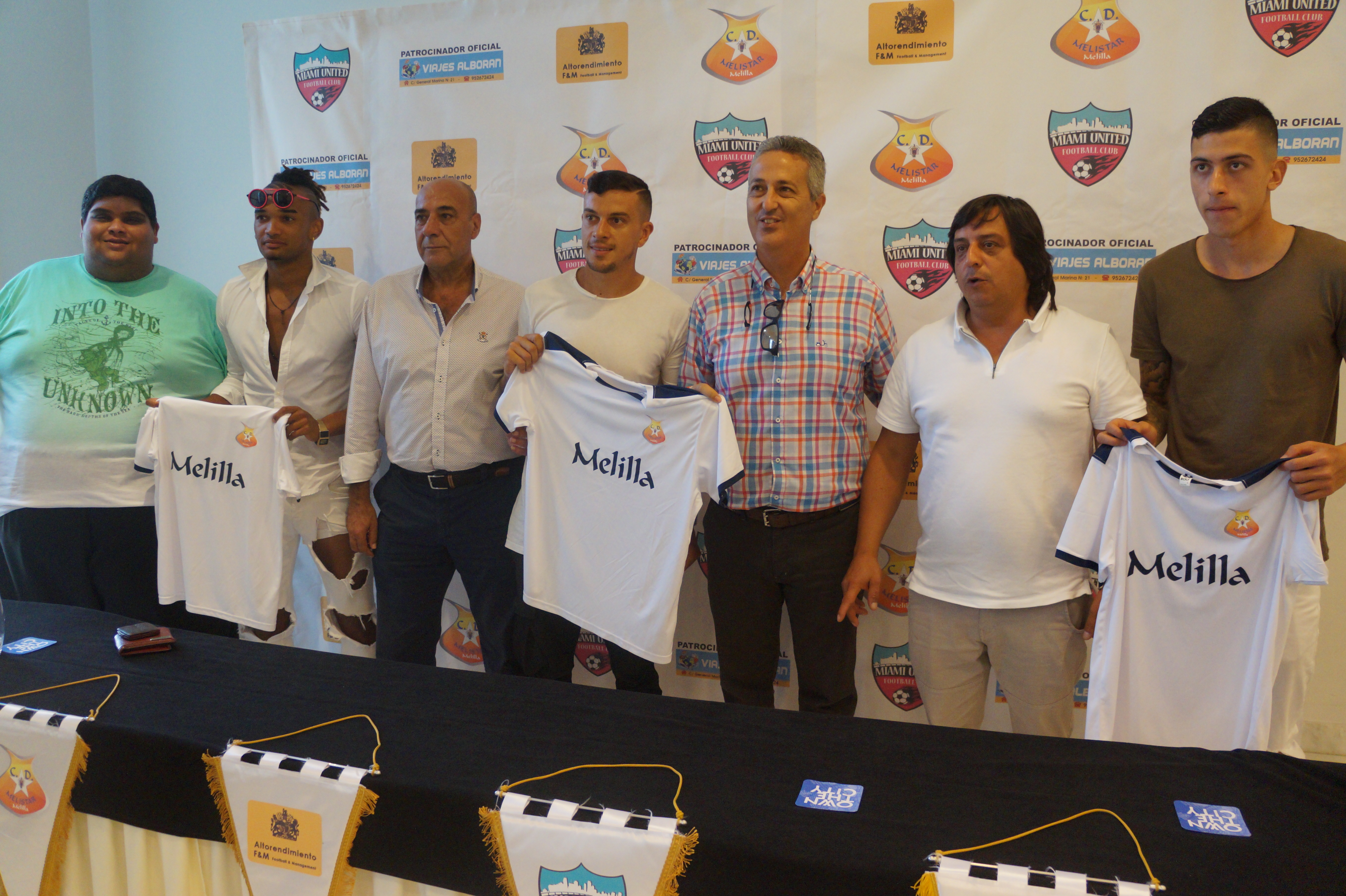 El CDE Melistar se refuerza con cuatro futbolistas del equipo del Miami United