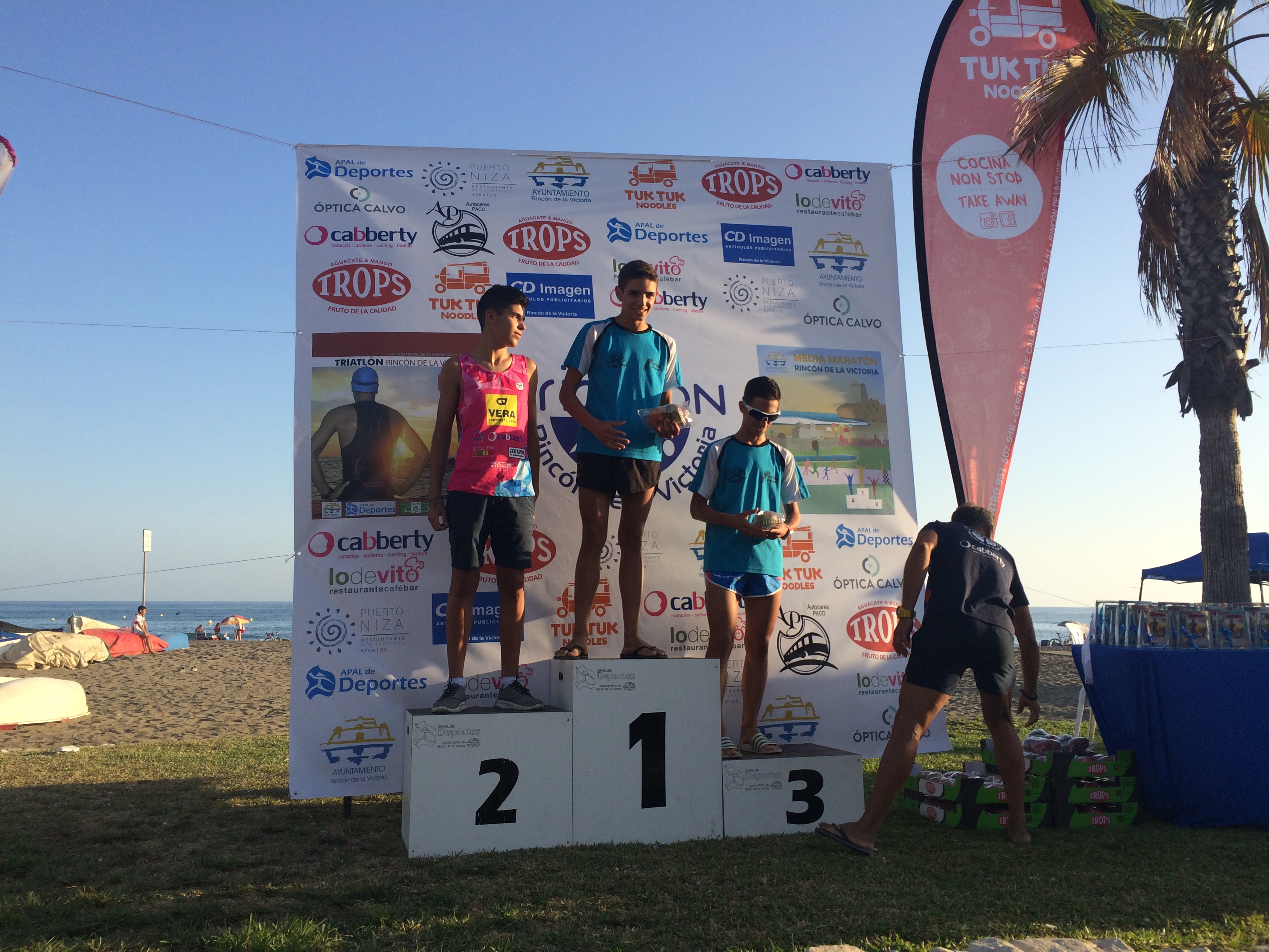 Los cadetes brillan en Málaga