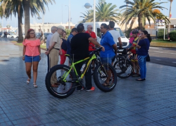 DSC04973 Agreden a un ciclista melillense con un arma blanca al regresar de Marruecos