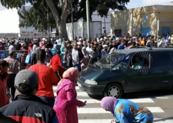 1 15 Un camión atropella a dos peatones cerca del paso fronterizo de Beni Enzar