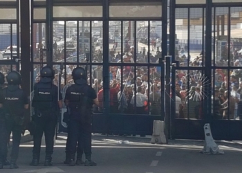 3 1 20 Delegación del Gobierno acusa a porteadores y a “activistas” de “alentar” las protestas en frontera