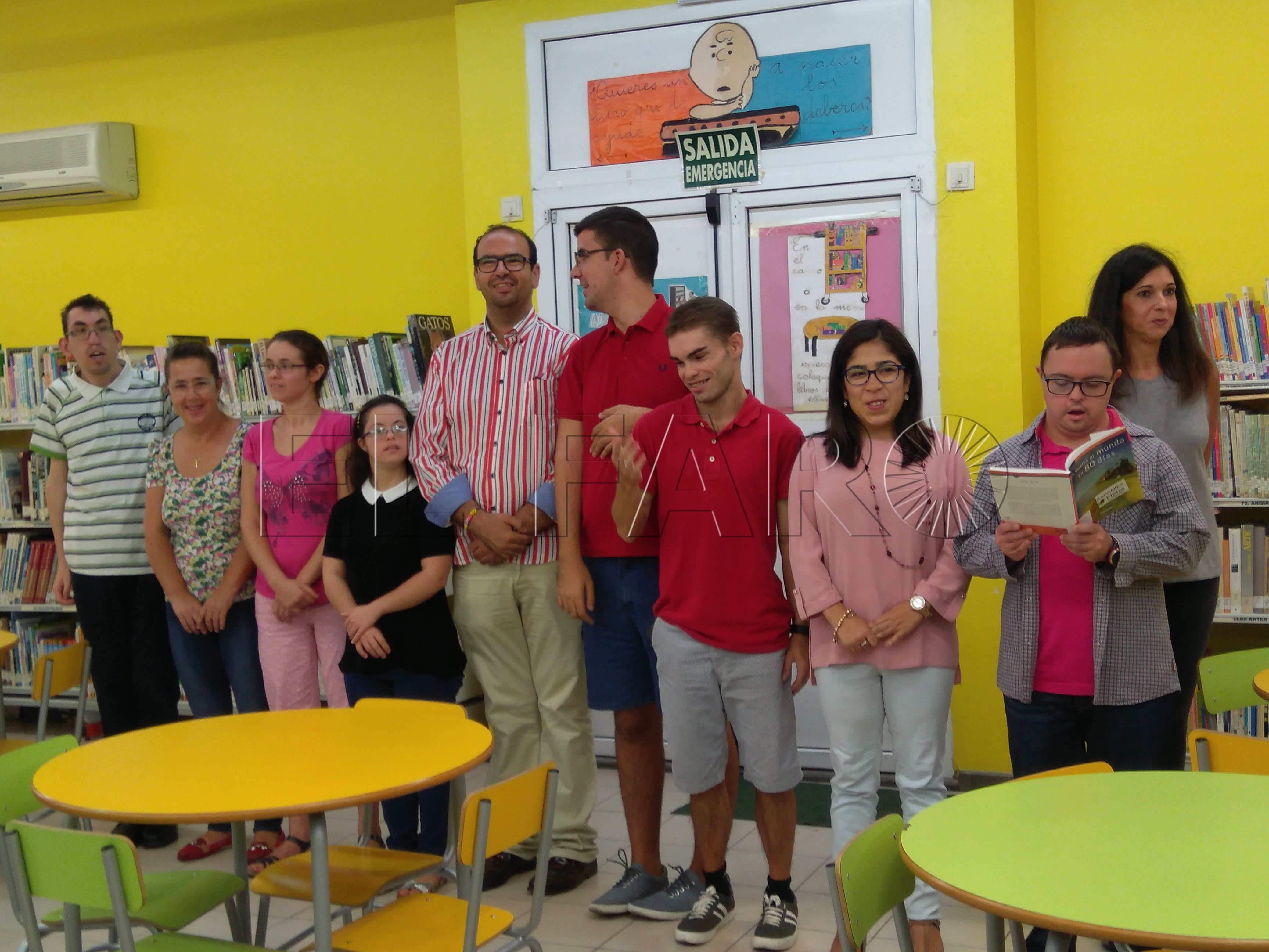 Aspanies presenta nuevos libros de accesibilidad cognitiva en la Biblioteca
