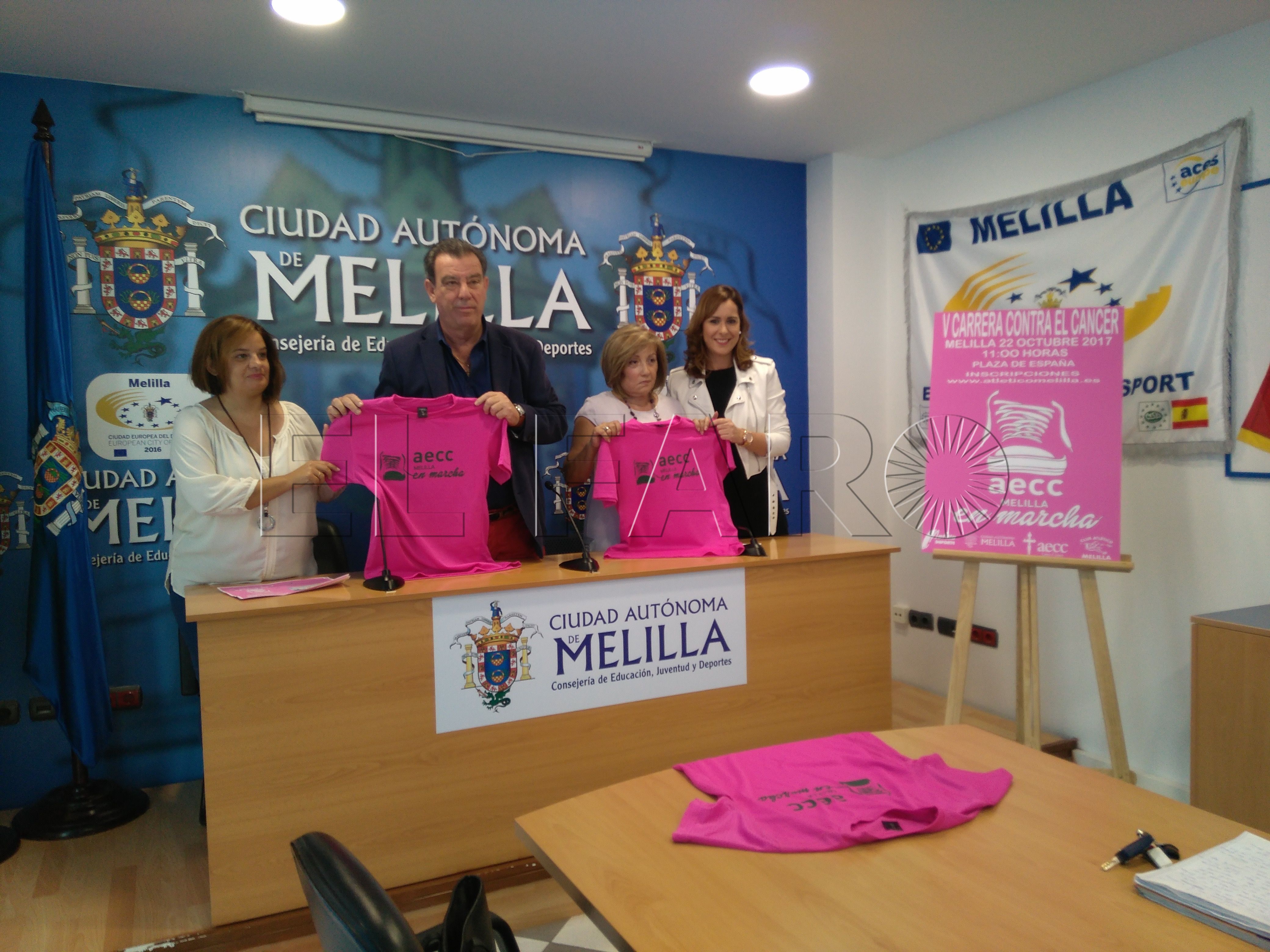 Presentan la V Carrera contra el Cáncer