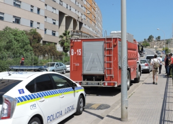14 1 3 Rescatada una anciana que sufrió un desfallecimiento en su vivienda
